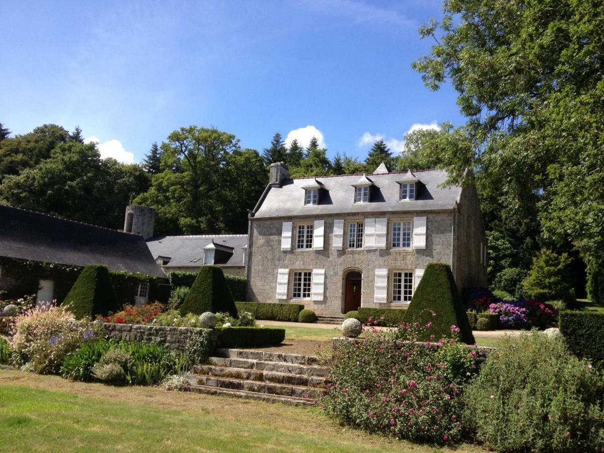 坎佩尔Manoir Tregont Mab住宿加早餐旅馆 外观 照片